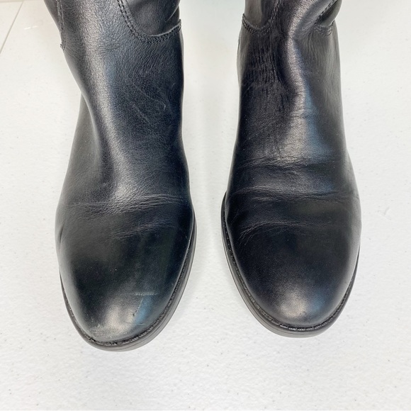 Sam Edelman Penny Black Leather Riding Boots Size 6.5W - Picture 13 of 16